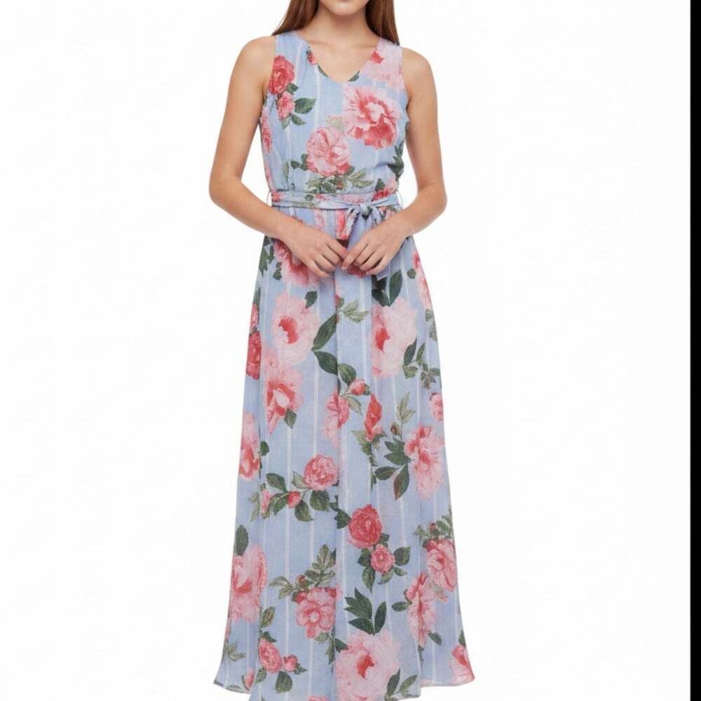 MyMichelle Girls Jumpsuit Size L Floral Halter Style
